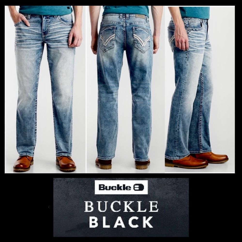 Buckle Black Eleven Straight Stretch Jean